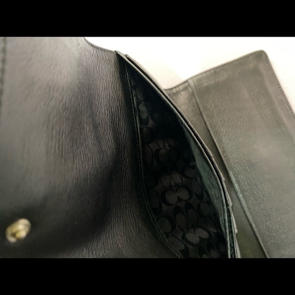 COPY - Coach vintage black leather wallet - Picture 4 of 6